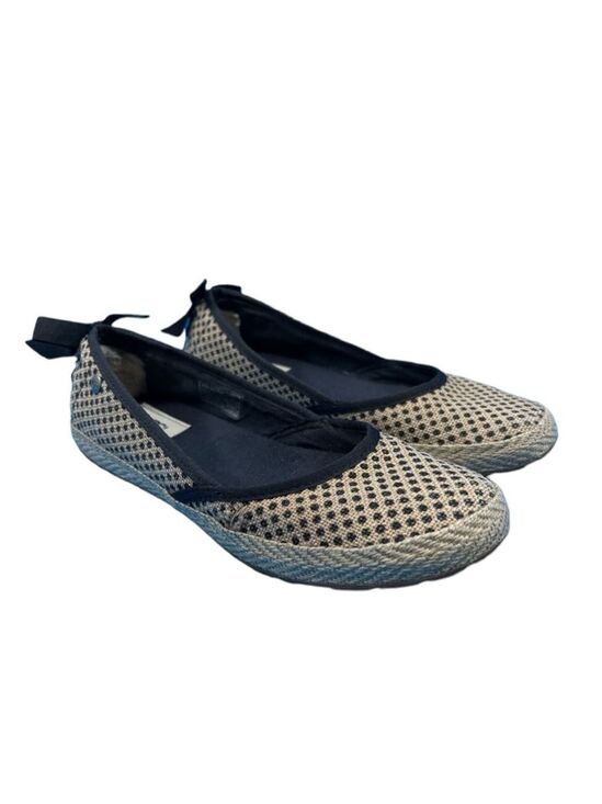 UGG Shoes - UGG Indah Burlap Slip-On Flat Shoes Size 6.5